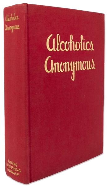 First Edition, First Printing of Alcoholics Anonymous ''Big Book'' in Original Dust Jacket -- One of the Most Attractive Copies We've Encountered, in Near Fine Condition